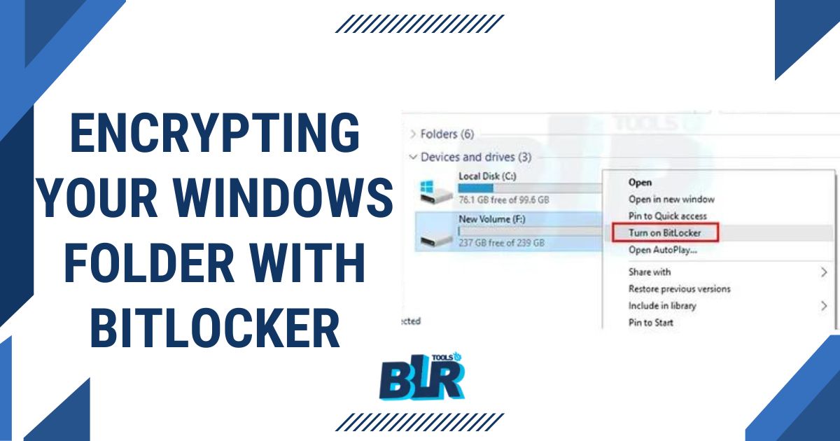 Encrypting Your Windows Folder with BitLockerPicture